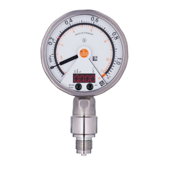 德國(guó)IFM易福門(mén)帶模擬顯示屏的齊平式壓力傳感器PG2430 PG-400-REB12-MFRKG/US/ /P