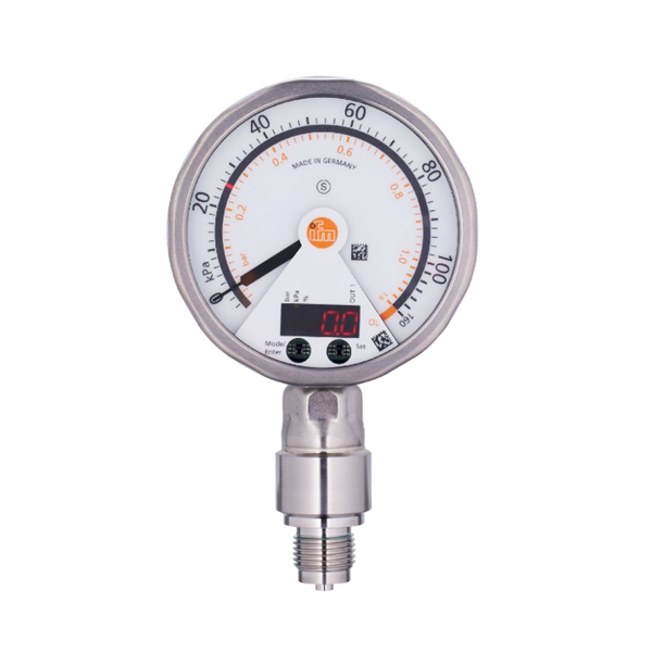 德國(guó)IFM易福門(mén)帶模擬顯示屏的齊平式壓力傳感器PG2430 PG-400-REB12-MFRKG/US/ /P