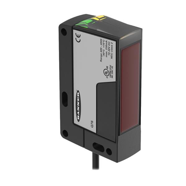 BANNER邦納美國Q76E 系列光電傳感器 Q76E-VN-ZLVC-2M