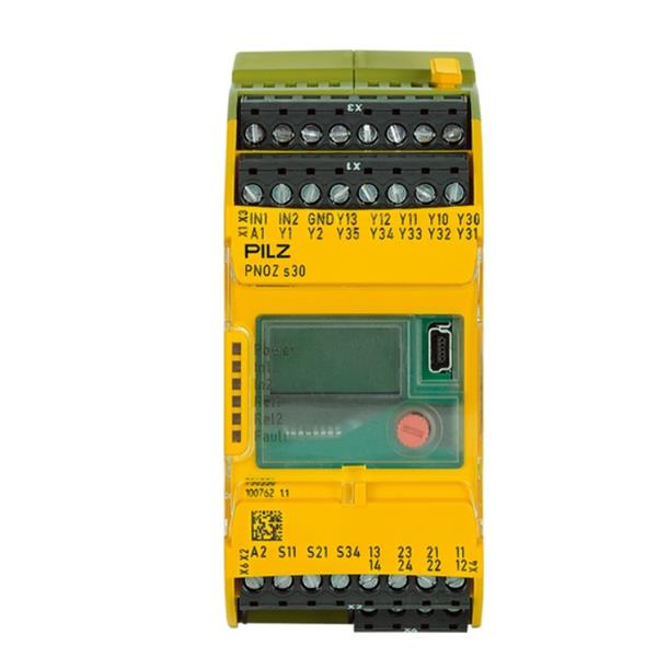 PILZ皮爾茲德國安全繼電器  PNOZ s3 24VDC 2 n/o