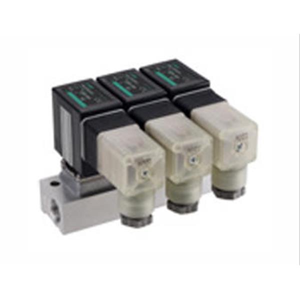 CKD喜開理多種流體直動式2通電磁集成閥FFBM-4108A707MS5