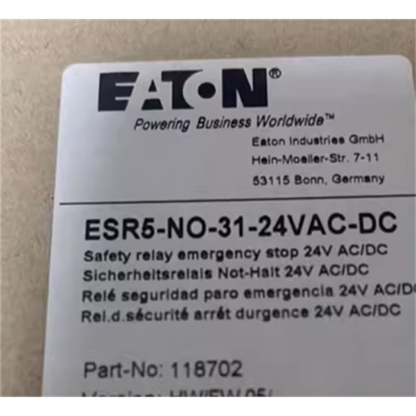 EATON伊頓  FAZ 電纜輸入電纜輸出FAZ-D4/4型